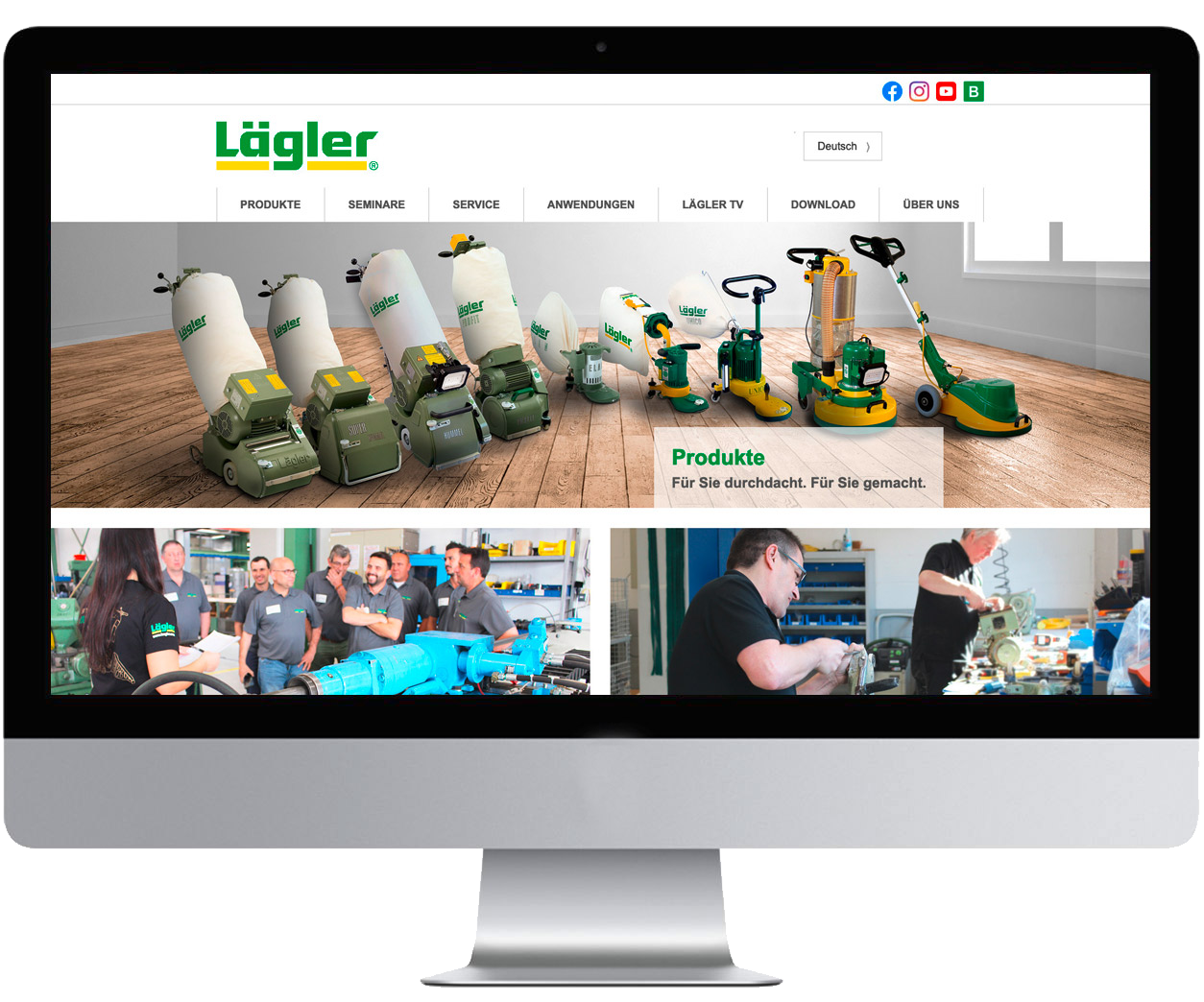 Lägler Website